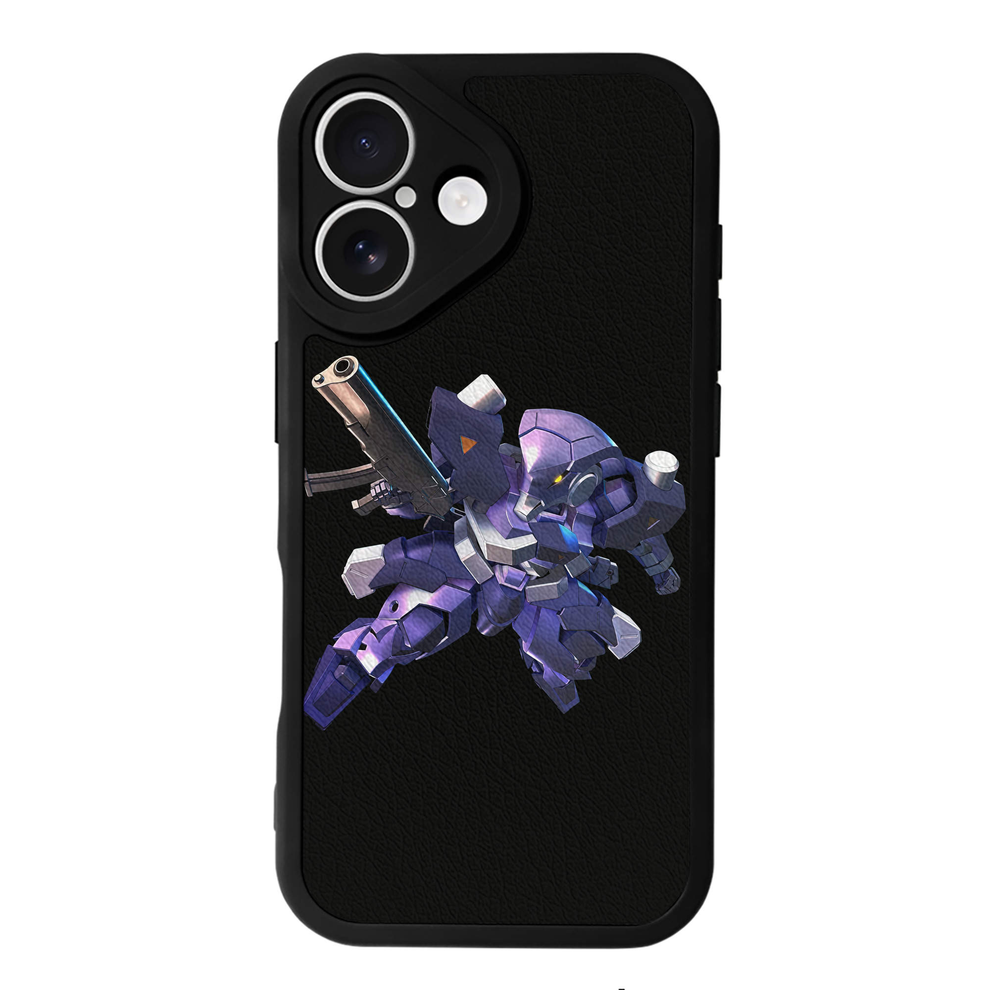（画像用） 機動戦士ガンダム Mobile Suit Gundam 【iPhone 16シリーズ対応】シリコンスマホケース（レザー調） 材質：シリコン
